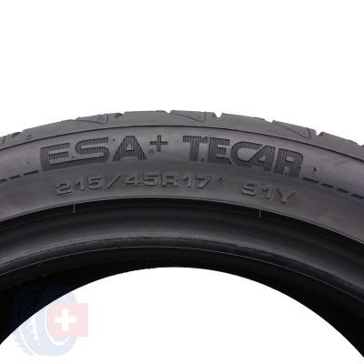 4. 215 45 17 2x ESA TECAR 215/45 R17 91Y XL Spirit 5 UHP Sommerreifen 6,8-7,2mm 2017/18 Wie Neu