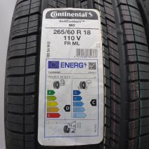 2. 265 60 18 2x CONTINENTAL 265/60 R18 110V 4x4Contact MO Sommerreifen 2022 WIE NEU VOLL 2. 265 60 18 2x CONTINENTAL 265/60 R18 110V 4x4Contact MO Sommerreifen 2022 WIE NEU VOLL