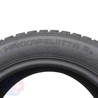 6. 2 x NOKIAN 195/55 R15 89R XL Hakkapeliitta R2 Wintereifen 2017 WIE NEU VOLL