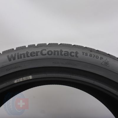 5. 255 40 21 2x CONTINENTAL 255/40 R21 102T XL WinterContact TS 870 P 2022/24 Winterreifen  8,2-7,8mm 
