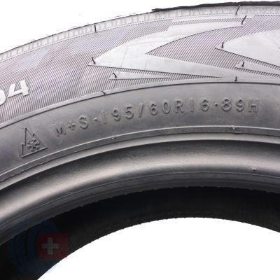 7. 195 60 16 4x NOKIAN 195/60 R16 89H WR D4 Winterreifen 2016/17 VOLL