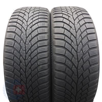 205 55 16 2x CONTINENTAL 205/55 R16 91H WinterContact TS870 Winterreifen 2022 6,3-6,8mm