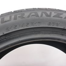 2. 215 45 17 1x BRIDGESTONE 215/45 R17 87V Turanza T001 Sommerreifen 2012 7,2mm