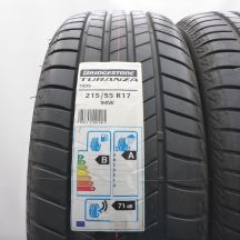 2. 215 55 17 2x BRIDGESTONE 215/55 R17 94W Turanza T005 Sommerreifen 2021 Ungebraucht  