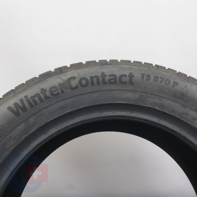 6. 255 55 18 4x CONTINENTAL 255/55 R18 109V XL WinterContact TS 870 P Winterreifen 2022 VOLL WIE NEU