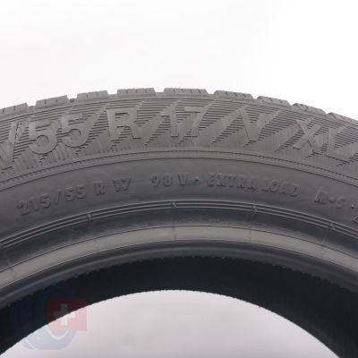 8. 215 55 17 4x GISLAVED 215/55 R17 98V XL Euro Frost 6 Winterreifen 2023 6,4-8mm 