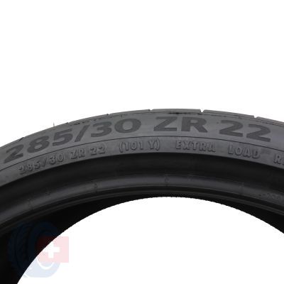 4. 285 30 22 2x CONTINENTAL 285/30 R22 101Y XL SportContact6 Sommerreifen 2022 5,2mm