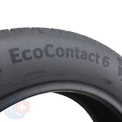 6. 2 x CONTINENTAL 185/65 R15 88T  EcoContact 6 Sommerreifen 2019 5.5-6mm