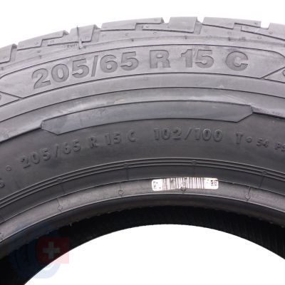 6. 205 65 15C 4x CONTINENTAL 205/65 R15C 102/100R ContiVanContact 100 Sommerreifen 2015 UNGEBRAUCHT