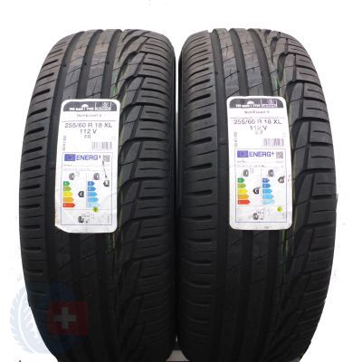 4. 255 60 18 4x UNIROYAL 255/60 R18 112V XL Rain Sport 5 Sommerreifen 2021 VOLL WIE NEU