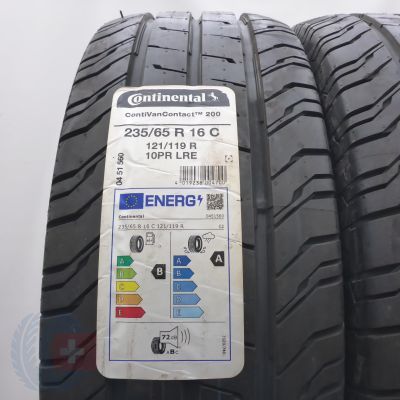 2. 235 65 16C 2x CONTINENTAL 235/65 R16C 121/119R ConiVanContact 200 Sommerreifen 2023 Ungebraucht 