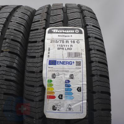 3. 215 75 16C 4x BARUM 215/75 R16C 113/111R SnoVanis3 Winterreifen 2022 VOLL 3. 215 75 16C 4x BARUM 215/75 R16C 113/111R SnoVanis3 Winterreifen 2022 VOLL