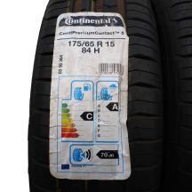 2. 175 65 15 2x CONTINENTAL 175/65 R15 84H ContiPremiumContact 5 Sommerreifen 2017 WIE NEU VOLL