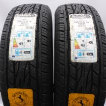 3.  225 70 16 4x CONTINENTAL 225/70 R16 103H ContiCrossContact LX2  M+S Sommerreifen 2020 VOLL WIE NEU