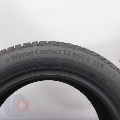 6. 205 55 16 1x CONTINENTAL 205/55 R16 91H WinterContact TS 860S BMW RunFlat Winterreifen 2022 VOLL