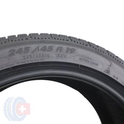 6. 4 x MICHELIN 245/45 R19 102W XL PilotAlpin PA4 2012 Winterreifen 5-6mm