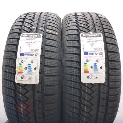3. 255 60 17 4x CONTINENTAL 255/60 R17 106H WinterContact Ts850P SUV Winterreifen 2024 VOLL