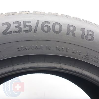 3. 235 60 18 1x CONTINENTAL 235/60 R18 103V WinterContact TS870P Winterreifen 2023 VOLL