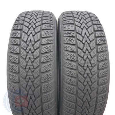 185 60 15 2x DUNLOP 185/60 R15 88T XL Winter Response-2 Winterreifen 2019 WIE NEU 7,7mm