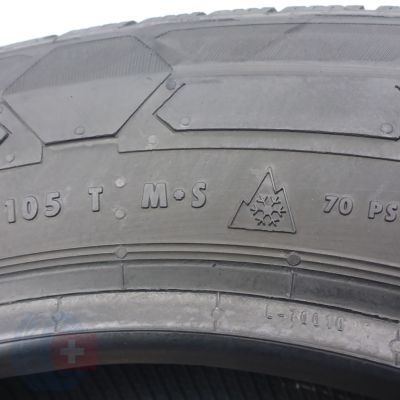 9. 205 65 16C 4x CONTINENTAL 205/65 R16C 107/105T VanContact Winter Winterreifen 2021/22/24 8-9,5mm