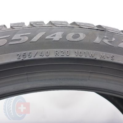 10. 255 40 20 4x PIRELLI 255/40 R20 101W XL Winter Sottozero 3 T0 PNCS Winterreifen 2023 6,5-6mm