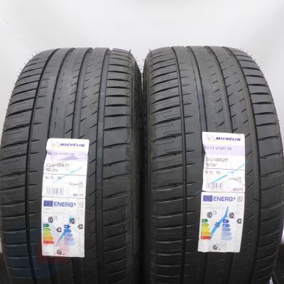 255 40 20 2x MICHELIN 255/40 R20 101W XL Pilot Sport EV T0 Acoustic Sommerreifen 2023, 2024 VOLL 