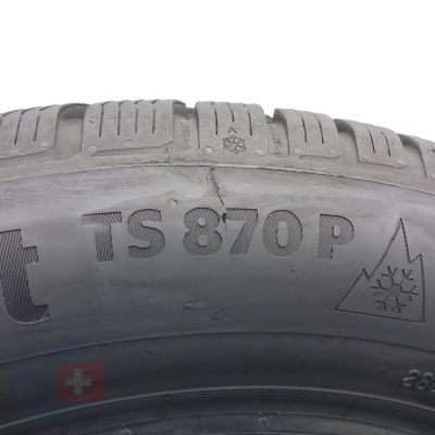9. 225 55 17 4x Continental 225/55 R17 101V XL WinterContact Ts 870 P Winterreifen 2025 8,5-7,8mm