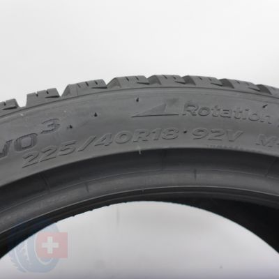 5.  225 40 18 1x HANKOOK  225/40 R18 92V XL Winter I Cept evo 3 Winterreifen 2025 8,2mm WIE NEU 