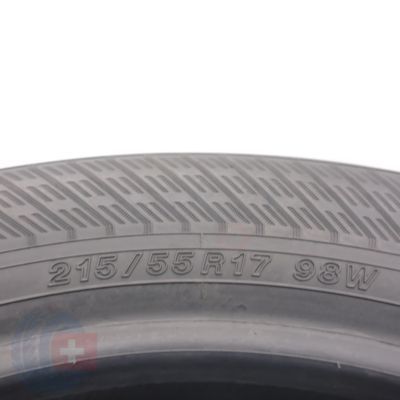 6. 215 55 17 YOKOHAMA 215/55 R17 98W XL BluEarth 4S Ganzjahresreifen 2022 Ungebraucht   