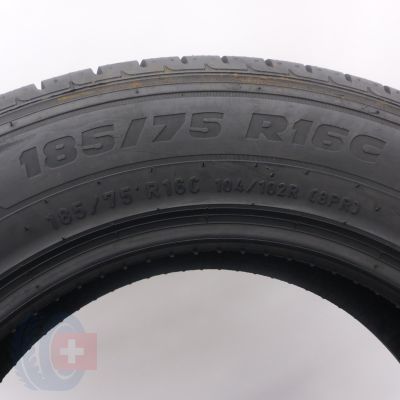 7. 185 75 16C 4x PIRELLI 185/75 R16C 104/102R Carrier Sommerreifen 2017 VOLL Ungebraucht  