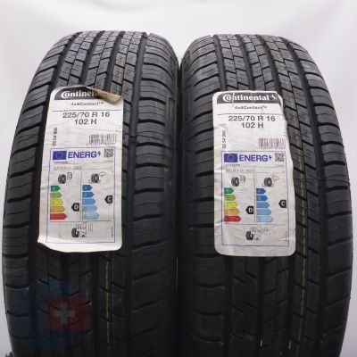 3.  225 70 16 4x CONTINENTAL  225/70 R16 102H 4x4 Contact M+S Sommerreifen 2022 Ungebraucht   