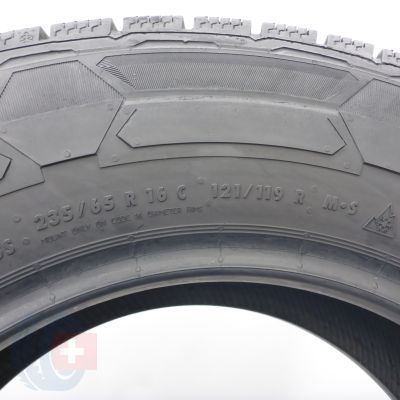 6. 235 65 16C 1x CONTINENTAL 235/65 R16C 121/119R VanContact Winter Winterreifen 2023 7,8mm