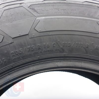 5. 205 75 16C 2x CONTINENTAL 205/75 R16C 113/111R VanContact Winter Winterreifen 2024 9,8-10mm