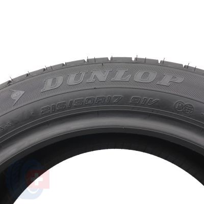 5. 215 50 17 4x DUNLOP 215/50 R17 91V Enasave EC300 Sommerreifen 2020 VOLL Wie Neu