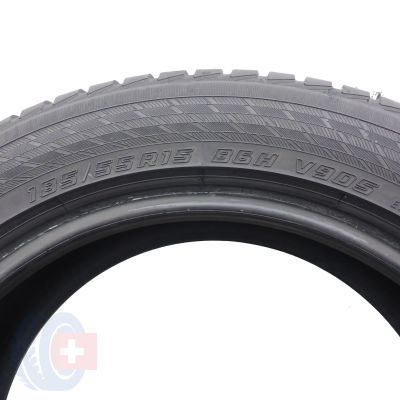 7. 185 55 15 4x YOKOHAMA 185/55 R15 86H Wdrive V905 Winterreifen 2015, 2016 6,9-8mm
