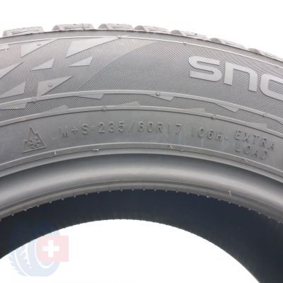 6. 235 60 17 2x NOKIAN 235/60 R17 106H XL Snowproof 2 SUV Winterreifen 2025 VOLL WIE NEU 