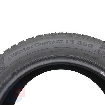 6. 205 55 16 2x CONTINENTAL 205/55 R16 91H WinterContact TS 860 Winterreifen 2019 7mm