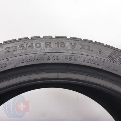 3. 235 40 18 1x CONTINENTAL 235/40 R18 95V XL WinterContact Ts850P Winterreifen 2021 7,2mm