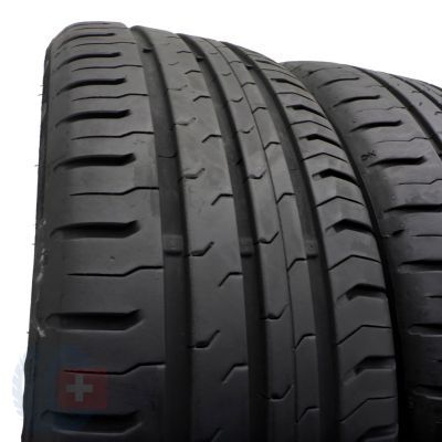 2. 2 x CONTINENTAL 185/50 R16 81H 6.8mm ContoEcoContact 5 Sommerreifen DOT17