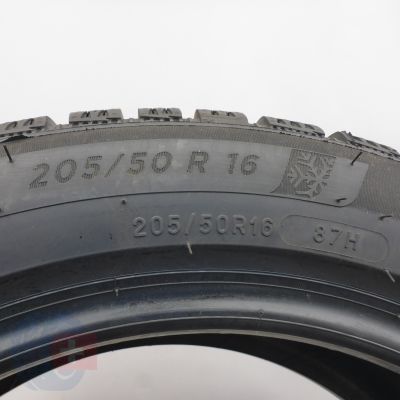 7. 205 50 16 4x MICHELIN 205/50 R16 87H Alpin 6 Winterreifen 2021 Ungebraucht  
