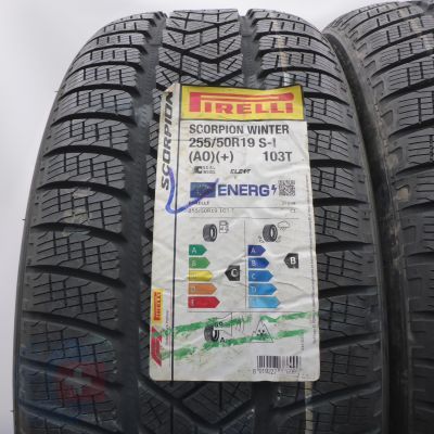 2. 255 50 19 2x PIRELLI 255/50 R19 103T Scorpion Winter A0 SEAL+  Winterreifen 2021 Ungebraucht   