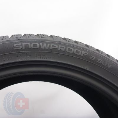 6. 235 45 20 2x NOKIAN 235/45 R20 100V XL Snowproof 2 SUV Winterreifen 2025 8,5-7,5mm