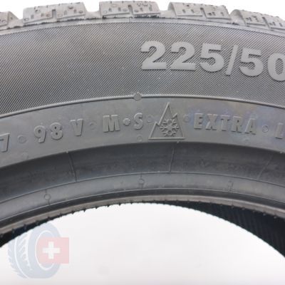 2. 225/50 R17 4x CONTINENTAL 98V ContiWinterContact TS830P RunFlat Winterreifen 2023 WIE NEU VOLL