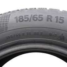 4. 185 65 15 2x CONTINENTAL 185/65 R15 88T WinterContact TS860 Winterreifen 2020 WIE NEU 7,8mm