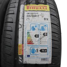 2. 205 55 17 2x PIRELLI 205/55 R17 91V Cinturato P7 BMW Sommerreifen 2019 WIE NEU VOLL