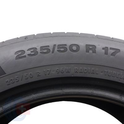 3. 235 50 17 1x CONTINENTAL 235/50 R17 96W ContiSportContact 5 Sommerreifen 2020 6mm