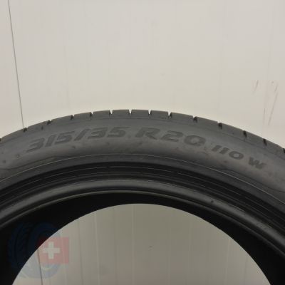 5. 315 35 20 2x PIRELLI 315/35 R20 110W XL PZero RunFlat BMW Sommerreifen 2024 7mm