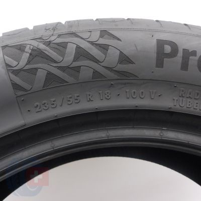 4.  235 55 18 1x CONTINENTAL 235/55 R18 100V PremiumContact 7 Sommerreifen 2023 6,5mm