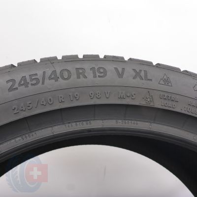 3. 245 40 19 1 x CONTINENTAL 245/40 R19 96V XL WinterContact TS870P Winterreifen 2024 7,8mm