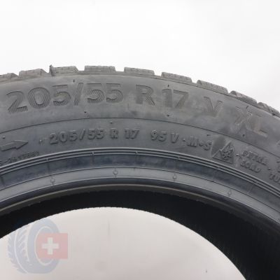 7. 205 55 17 2x CONTINENTAL 205/55 R17 95V XL WinterContact TS 870 P Winterreifen 2025 Ungebraucht  
